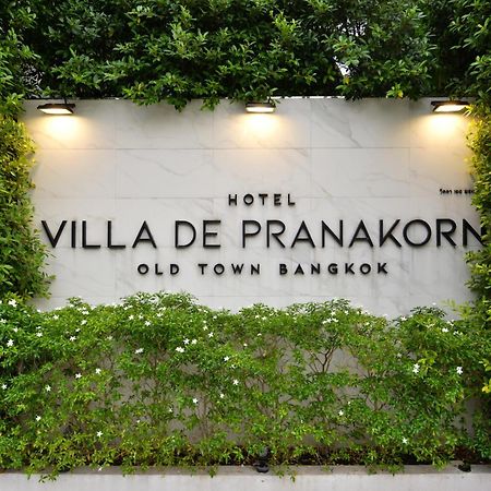 Villa De Pranakorn Bangkok Exteriér fotografie Villa de Pranakorn
